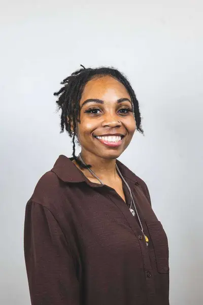 Studio headshot on a seamless backdrop, Boston MA