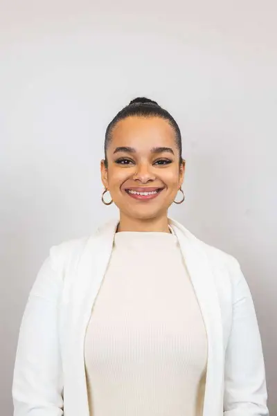 Studio headshot on a seamless backdrop, Boston MA